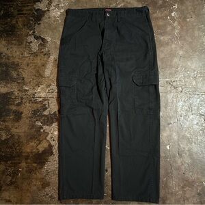 34X30 Black Wrangler Workwear Cargo Pants